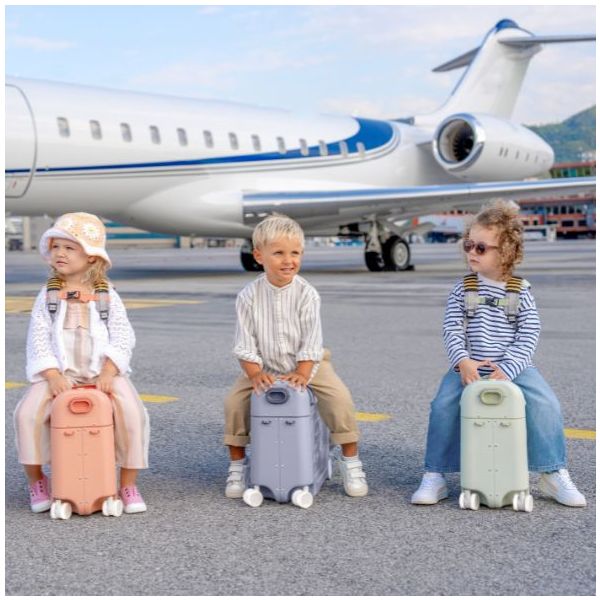 Valise enfant JetKids™ BedBox™ - Bleu Arctique
