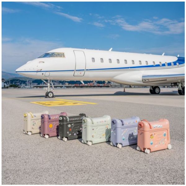 Valise enfant JetKids™ BedBox™ - Bleu Arctique