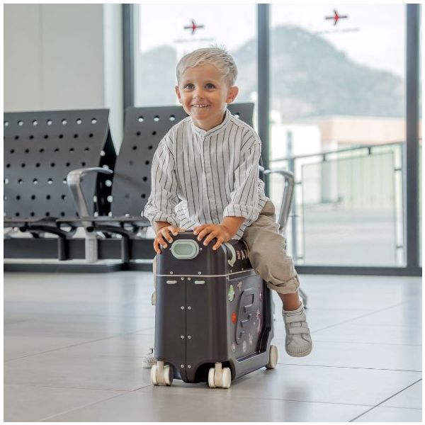 Valise enfant JetKids™ BedBox™ - Gris Nuit