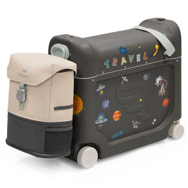 Valise enfant JetKids™ BedBox™ - Gris Nuit
