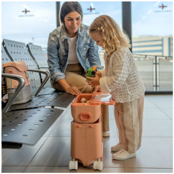 Valise enfant JetKids™ BedBox™ - Rose Corail