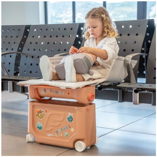 Valise enfant JetKids™ BedBox™ - Rose Corail
