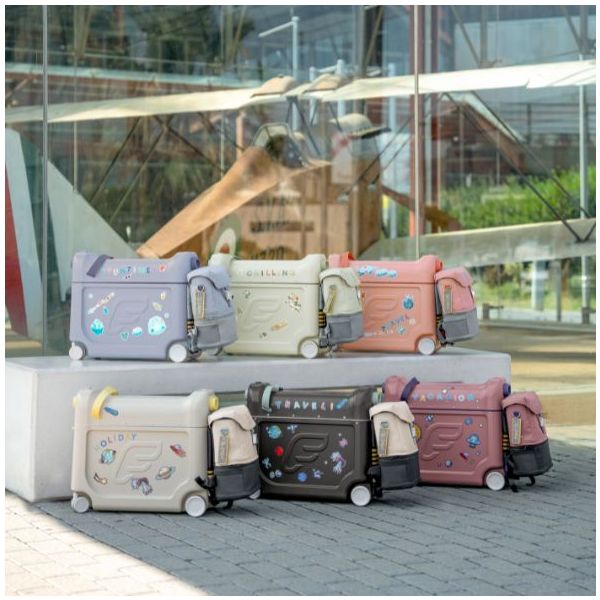 Valise enfant JetKids™ BedBox™ - Rose Corail