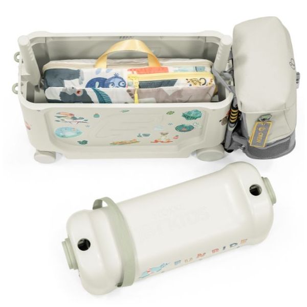Valise enfant JetKids™ BedBox™ - Vert Océan