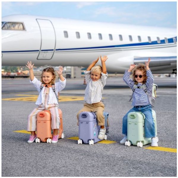 Valise enfant JetKids™ BedBox™ - Vert Océan