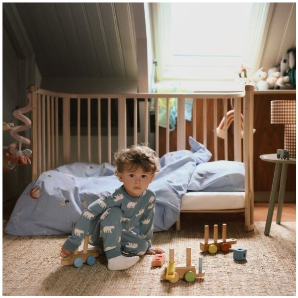 Nighti Convertible Cot Bed - Natural