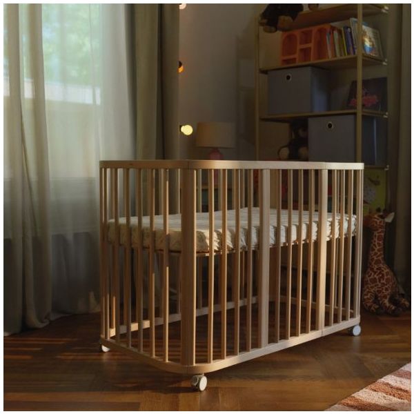 Nighti Convertible Cot Bed - Natural