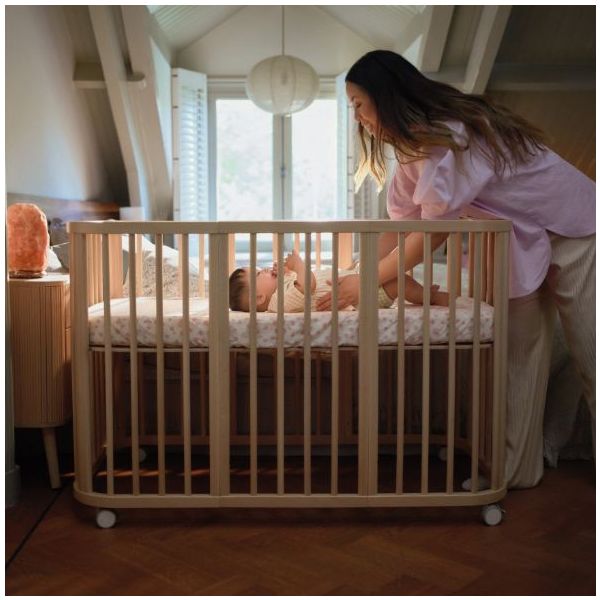 Nighti Convertible Cot Bed - Natural