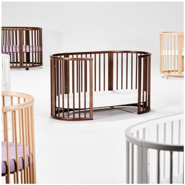 Lit bébé Sleepi V3 - Marron Chaud