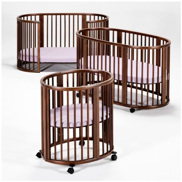 Lit bébé Sleepi V3 - Marron Chaud