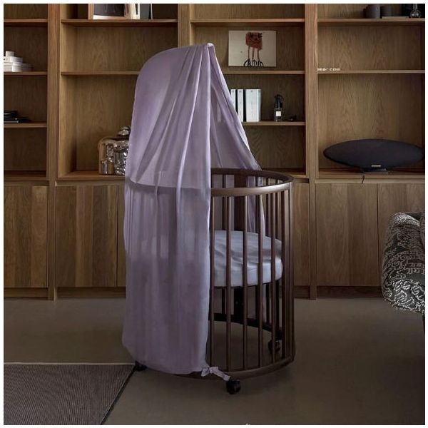 Pack Berceau + Lit Sleepi V3 + Matelas + Draps - Marron Chaud