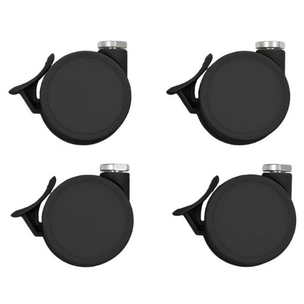 Wheels for Sleepi Bed V3 - Black