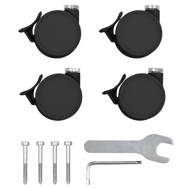Wheels for Sleepi Bed V3 - Black