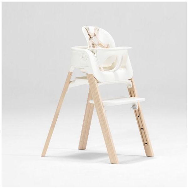 Steps™ Chair - White / Natural