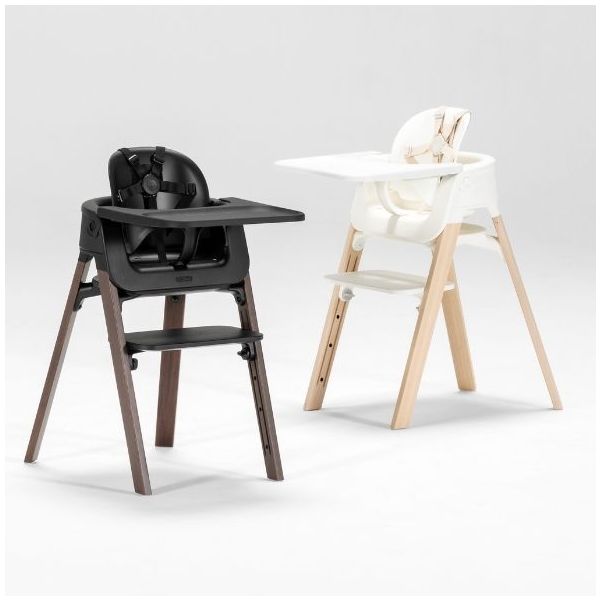 Steps™ Chair - White / Natural