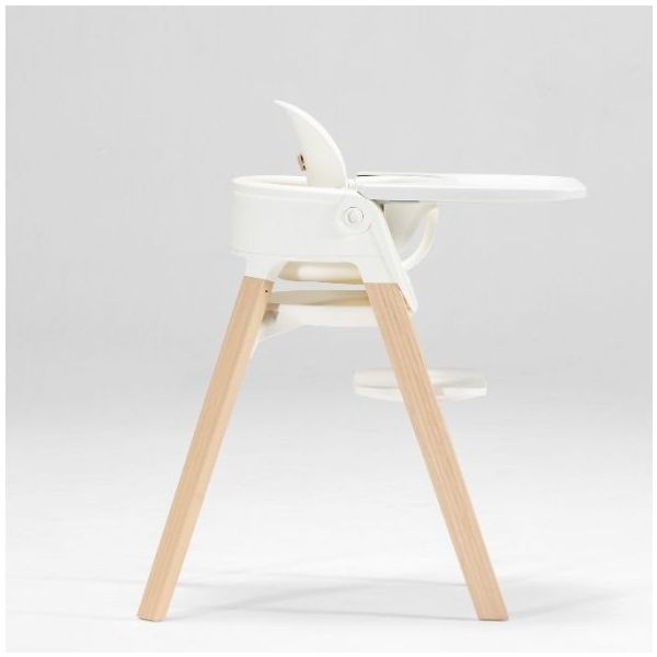 Steps™ Chair - White / Natural