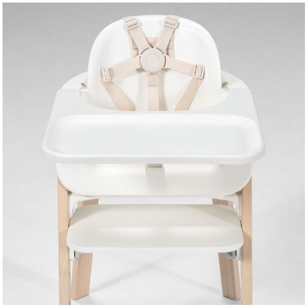 Steps™ Chair - White / Natural