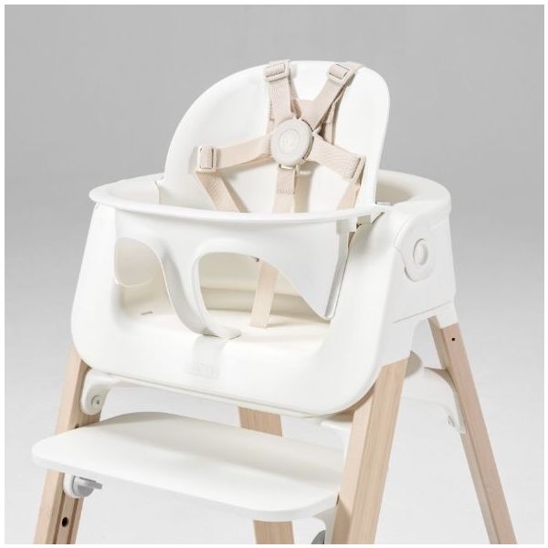 Steps™ Chair - White / Natural