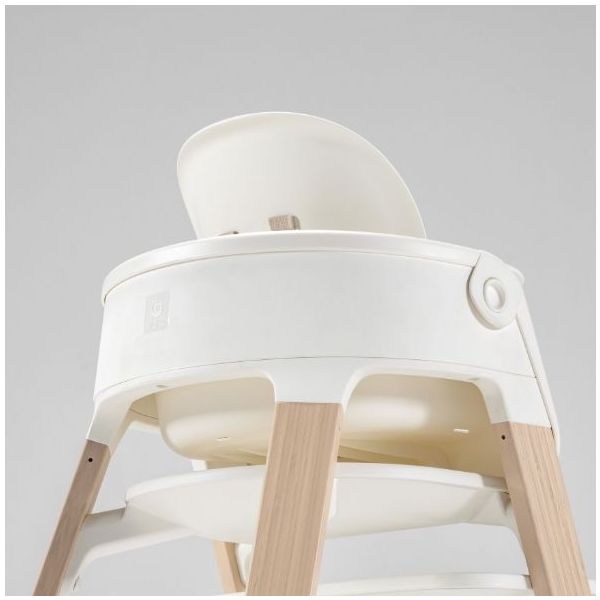 Steps™ Chair - White / Natural