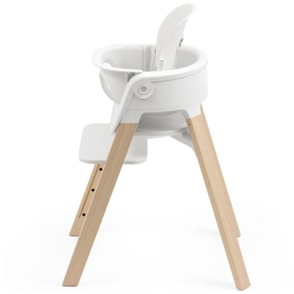 Steps™ Chair - White / Natural