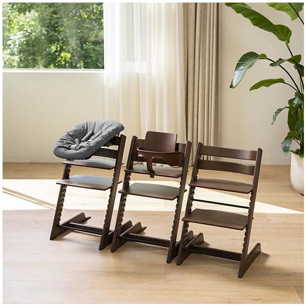 Chaise Haute TRIPP TRAPP - Chêne Marron Chaud