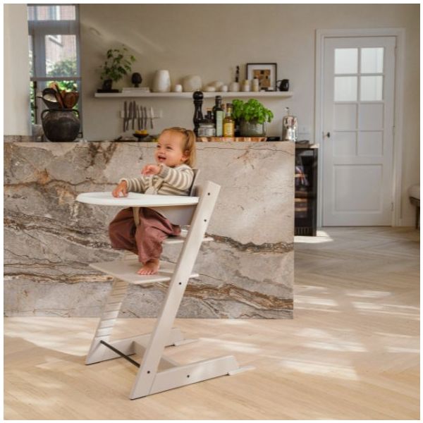 Tripp Trapp® Chair - Beech Cashmere Grey