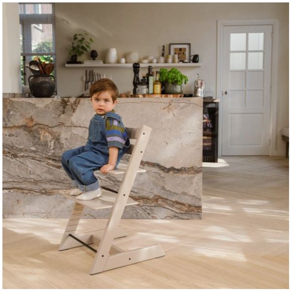 Tripp Trapp® Chair - Beech Cashmere Grey