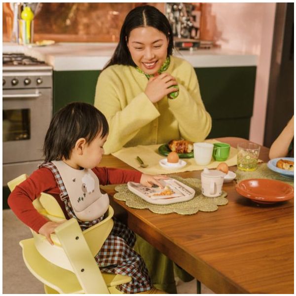 Tripp Trapp® Chair - Beech Lemon Yellow