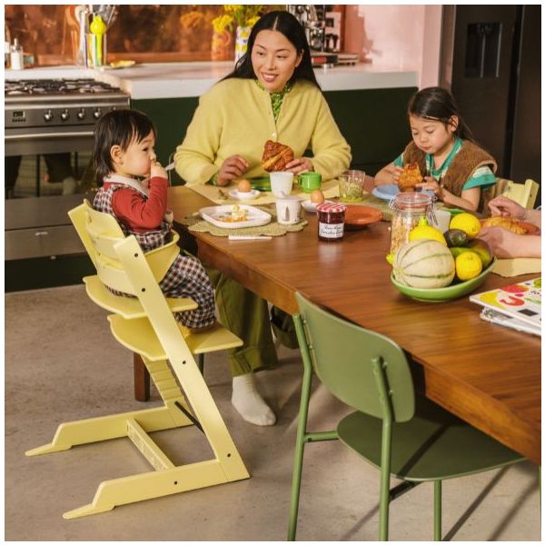 Tripp Trapp® Chair - Beech Lemon Yellow
