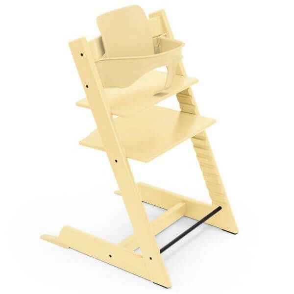 Chaise Haute TRIPP TRAPP + Set bébé v2 - Jaune Citron