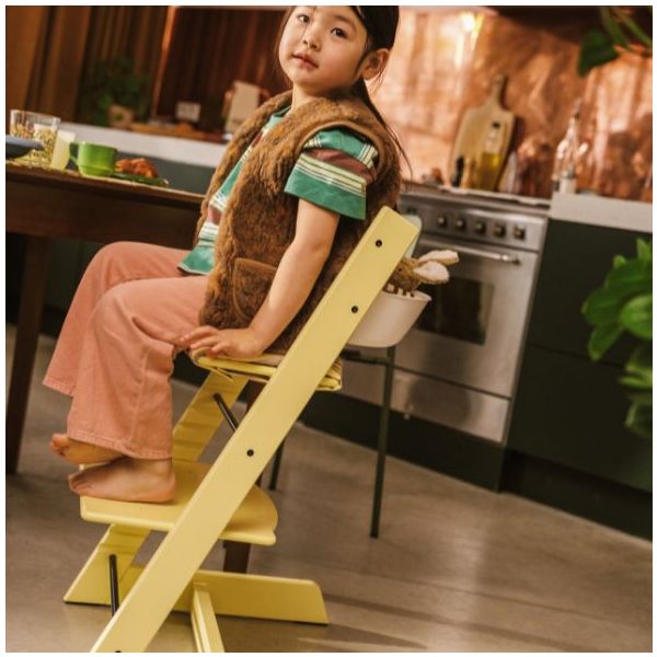 Tripp Trapp® Chair - Beech Lemon Yellow