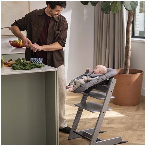 Chaise Haute Tripp Trapp® - Hêtre Gris Tempête
