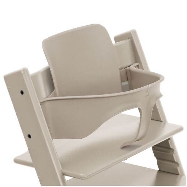 Chaise Haute TRIPP TRAPP + Set bébé v2 - Gris Cachemire