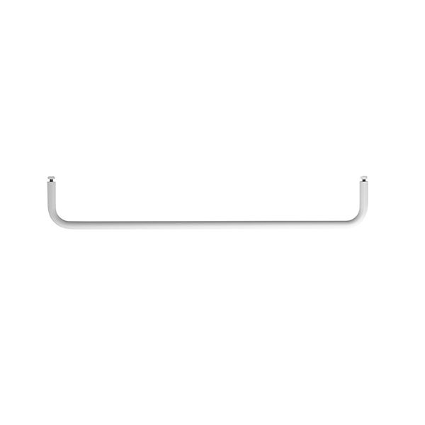 58cm Rod for Metal Shelf - White