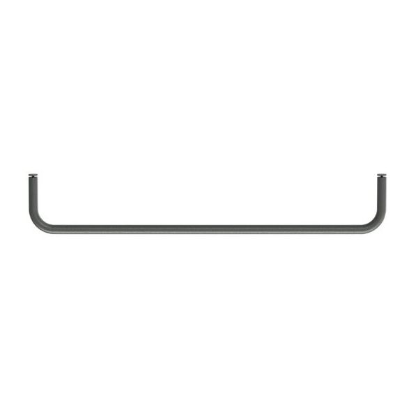 58cm Rod for Metal Shelf - Dark Grey