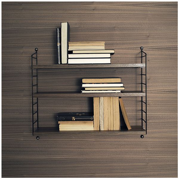 Pocket Shelf - Walnut / Black
