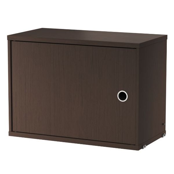 Cabinet w/ Swing Door 58 x 30 cm - Dark Oak