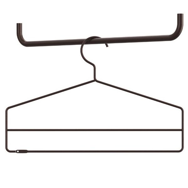 Set of 4 Hangers - Dark Brown