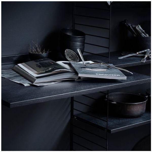 Composition Bureau D - Noir / Noyer