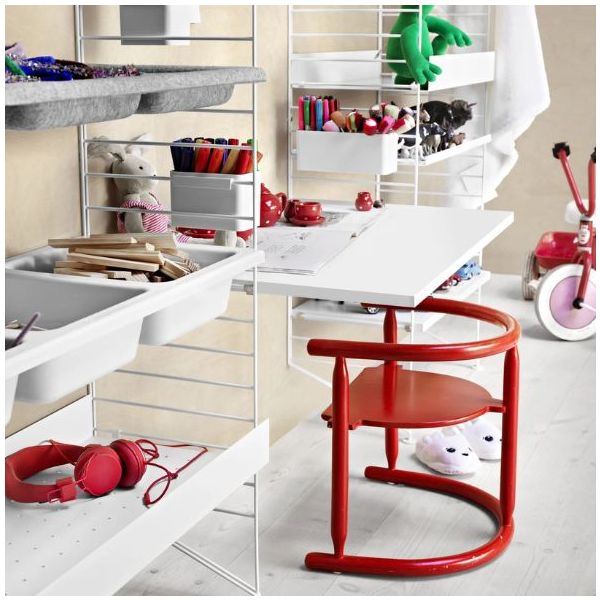 Composition Bureau E - Blanc / Blanc