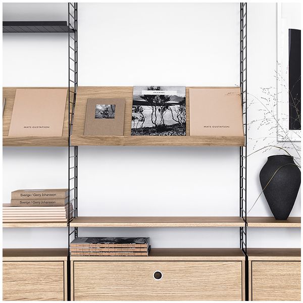 Magazine Shelf 78 x 30 cm - Oak