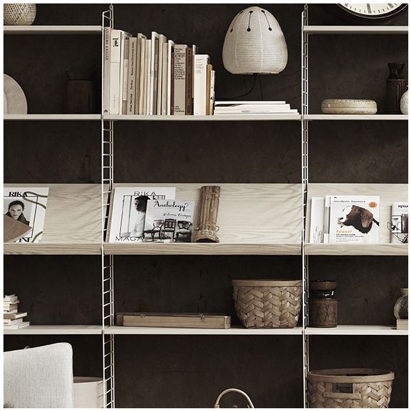 Magazine Shelf 78 x 30 cm - Ash