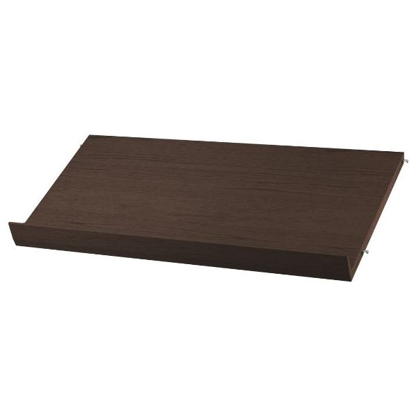 Magazine Shelf 78 x 30 cm - Dark Oak
