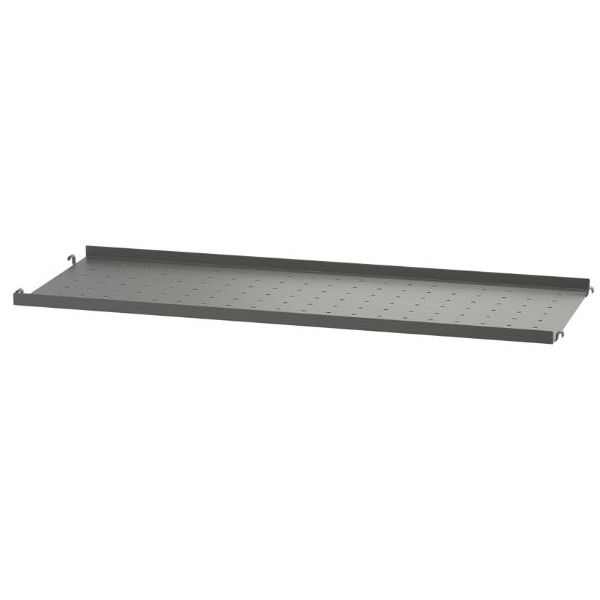 Metal Shelf 78 x 30 cm - Small Edge - Dark Grey