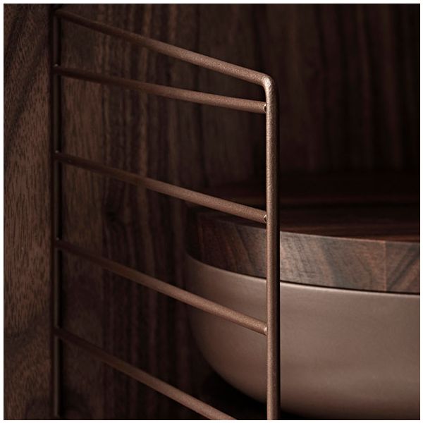 Montant mural 50 x 30 cm - Brun