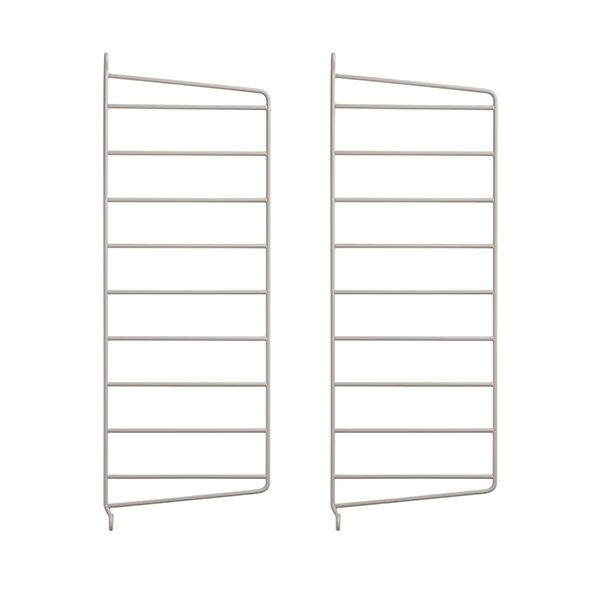 Set of 2 Wall Panels 50 x 20 cm - Beige