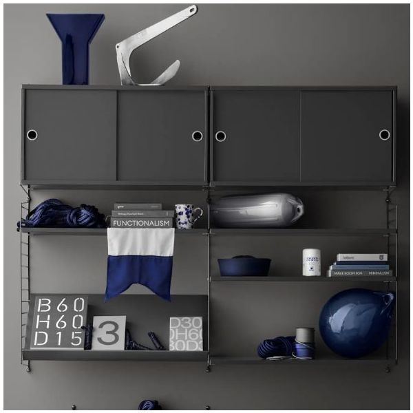Wall Panel 75 x 30 cm - Dark Grey