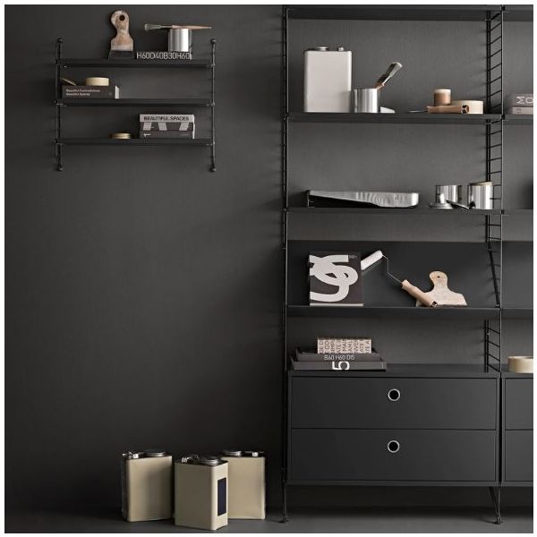 Floor Panel 200 x 30 cm - Dark Grey