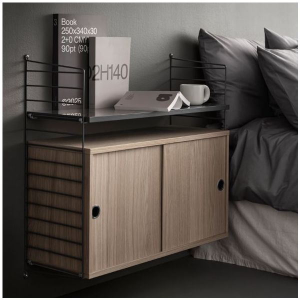 Floor Panel 115 x 30 cm - Dark Grey