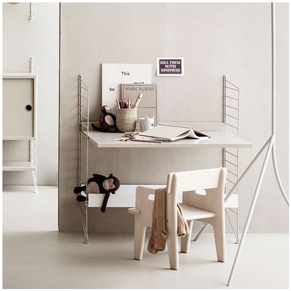 Plateau de bureau 78 x 58 cm - Beige